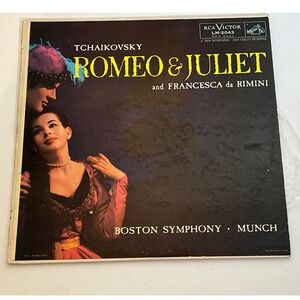 Tchaikovsky Romeo & Juliet LP RCA Victor LM-2043 Boston Symphony Munch‎
